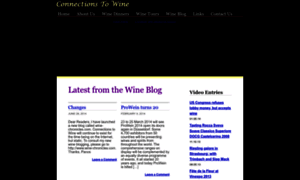 Connectionstowine.com thumbnail