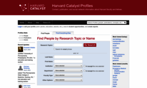 Connects.catalyst.harvard.edu thumbnail