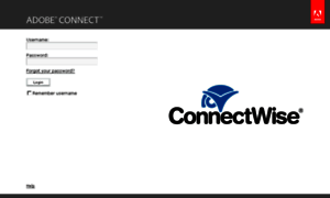 Connectwise.adobeconnect.com thumbnail