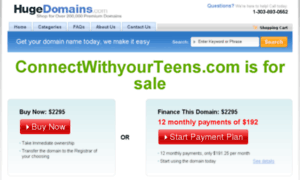 Connectwithyourteens.com thumbnail