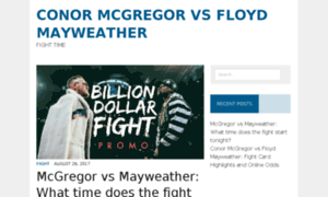 Conormcgregorvsfloydmayweather.org thumbnail