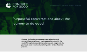 Conquerforgood.com thumbnail