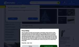 Conrad-uk.com thumbnail