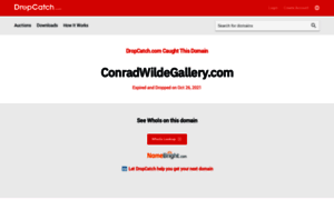 Conradwildegallery.com thumbnail