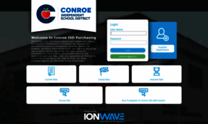 Conroeisd.ionwave.net thumbnail