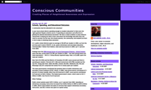 Consciouscommunities.blogspot.com thumbnail