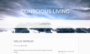 Consciousliving.co.in thumbnail