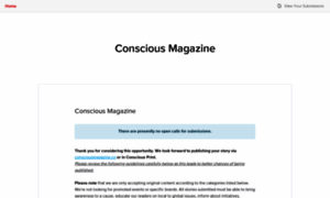 Consciousmagazine.submittable.com thumbnail