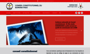 Conseil-constitutionnel.gov.bf thumbnail