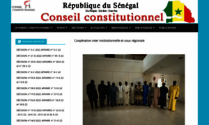 Conseilconstitutionnel.sn thumbnail