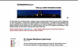 Consensus911.org thumbnail