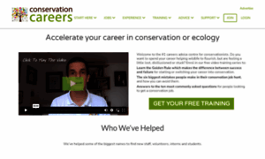 Conservation-careers.com thumbnail