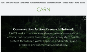 Conservationactionresearch.net thumbnail