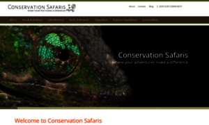 Conservationsafaris.com thumbnail