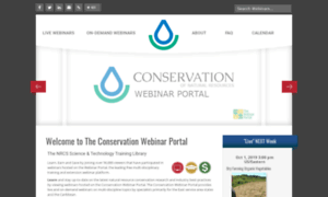 Conservationwebinars.net thumbnail