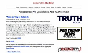 Conservativehardliner.com thumbnail