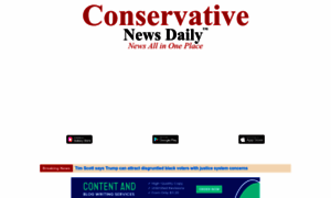 Conservativenewsdaily.net thumbnail