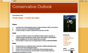 Conservativeoutlook.blogspot.ca thumbnail
