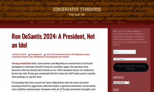 Conservativestandards.com thumbnail