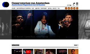 Conservatoriumvanamsterdam.nl thumbnail