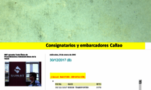 Consignatariosyembarcadoresimpcallao.blogspot.com thumbnail