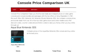 Consolepricecomparison.co.uk thumbnail