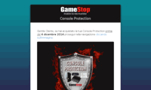 Consoleprotection.gamestop.it thumbnail