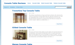 Consoletablereviews.com thumbnail
