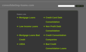 Consolidating-loans.com thumbnail