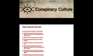 Conspiracyculture.com thumbnail