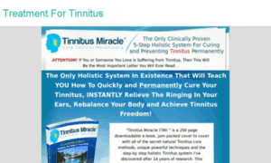 Constant-ringing-in-ears.treatment-for-tinnitus.com thumbnail