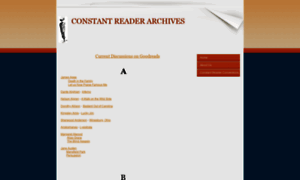 Constantreader.com thumbnail