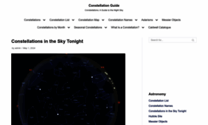 Constellation-guide.com thumbnail