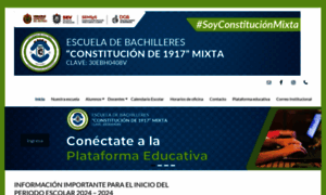 Constitucion1917mixta.edu.mx thumbnail