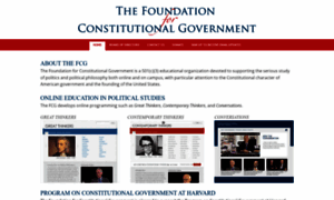 Constitutionalgovt.org thumbnail