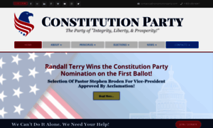 Constitutionparty.com thumbnail