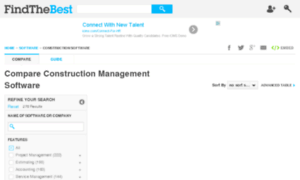 Construction-project-management-software.findthebest.com thumbnail