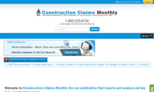 Constructionclaimsmonthly.org thumbnail