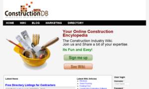 Constructiondb.com thumbnail