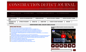 Constructiondefectjournal.com thumbnail