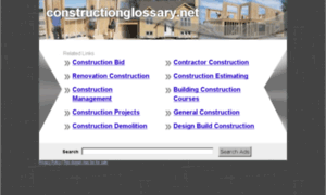Constructionglossary.net thumbnail