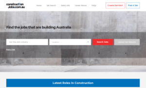 Constructionjobs.com.au thumbnail