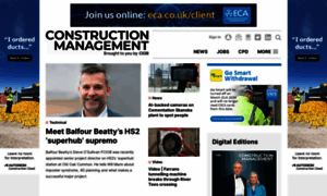 Constructionmanagermagazine.com thumbnail