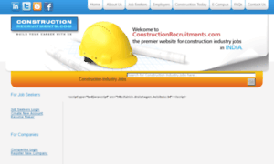 Constructionrecruitments.com thumbnail