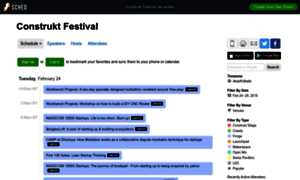 Construktfestival2015.sched.org thumbnail