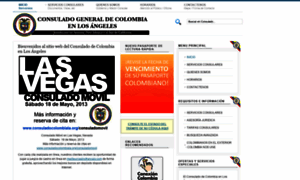 Consuladocolombiala.org thumbnail