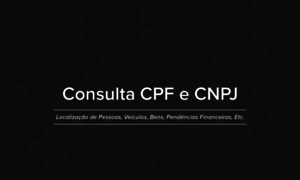 Consultacpfecnpj.com.br thumbnail