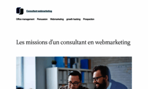 Consultant-webmarketing.fr thumbnail