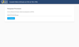 Consultapublicapje.tse.jus.br thumbnail