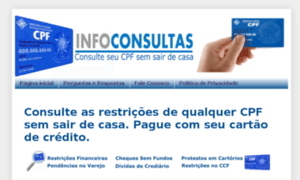 Consultarcpf.in thumbnail